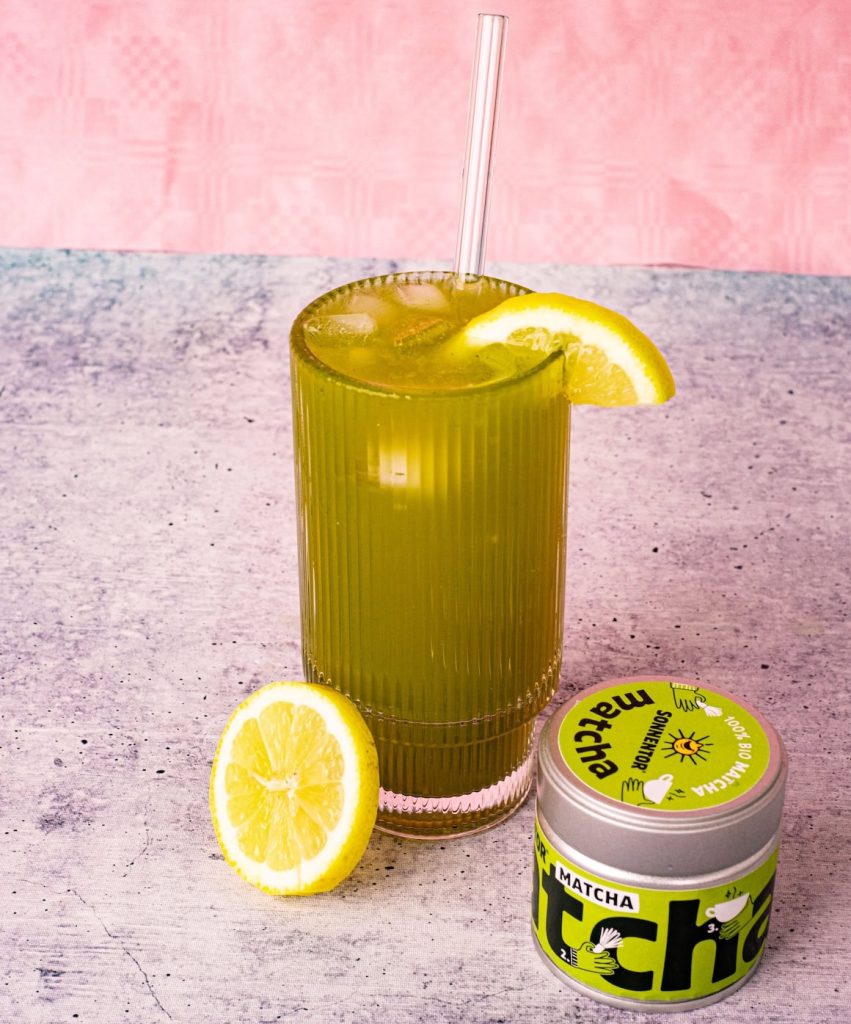 Matcha Sour – alkoholfreier Mocktail