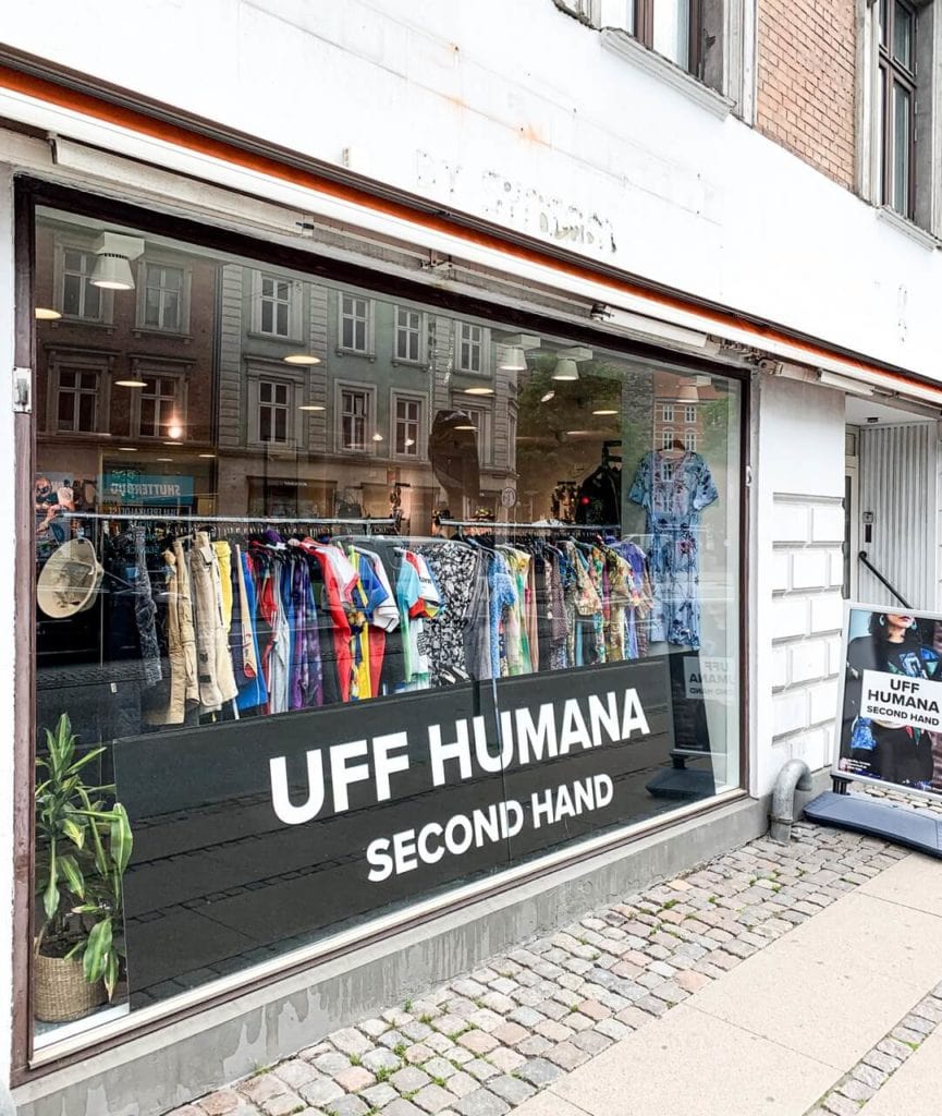 UFF Humana Secondhand Store Kopenhagen