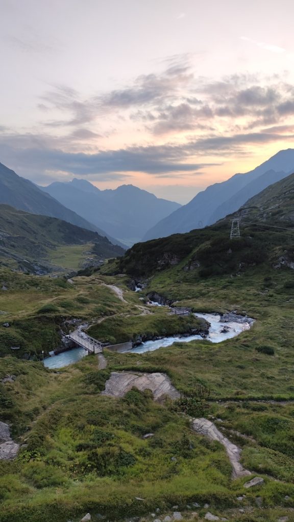 Flusslandschaft vor der Franz-Senn-Hütte im Stubaital